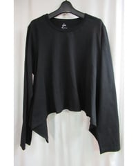 camphor tree  アシメトリーショートカットソー M size