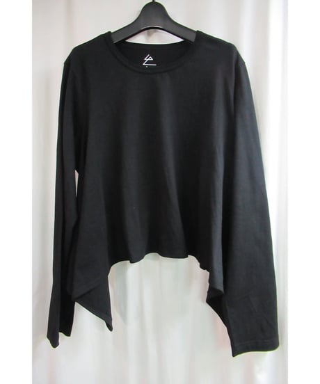 camphor tree  アシメトリーショートカットソー M size
