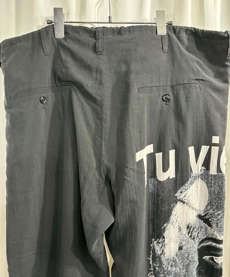 未使用 BLACK Scandal yohji yamamoto 般若プリント紐パンツ（HV-P50-205）