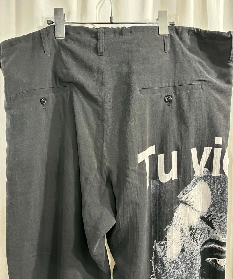 未使用 BLACK Scandal yohji yamamoto 般若プリント紐パンツ（HV-