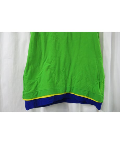 レア AD1989 COMME des GARCONS NOIR vintage バイカラー レイヤードタンクトップ GT-110640