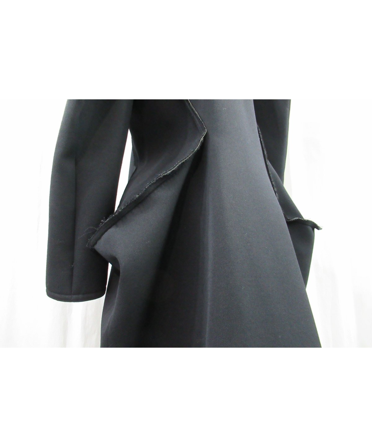 18aw yohji yamamoto femme 変形 立体デザインコート(FV-C10-1 18aw yohji yamamoto femme 変形 立体デザインコート(FV-C10-1