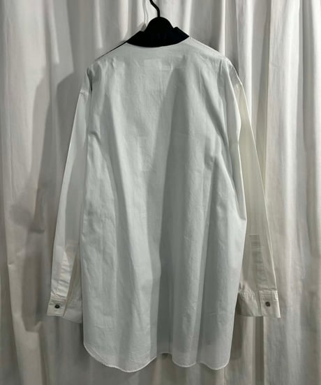 1988SS yohji yamamoto pour homme vintage 丸文字ロゴ ブラウス（H-B-243xxx）
