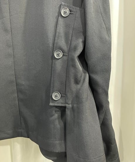 美品 2021SS yohji yamamoto pour homme デザインショートジャケット（HD-J37-100）
