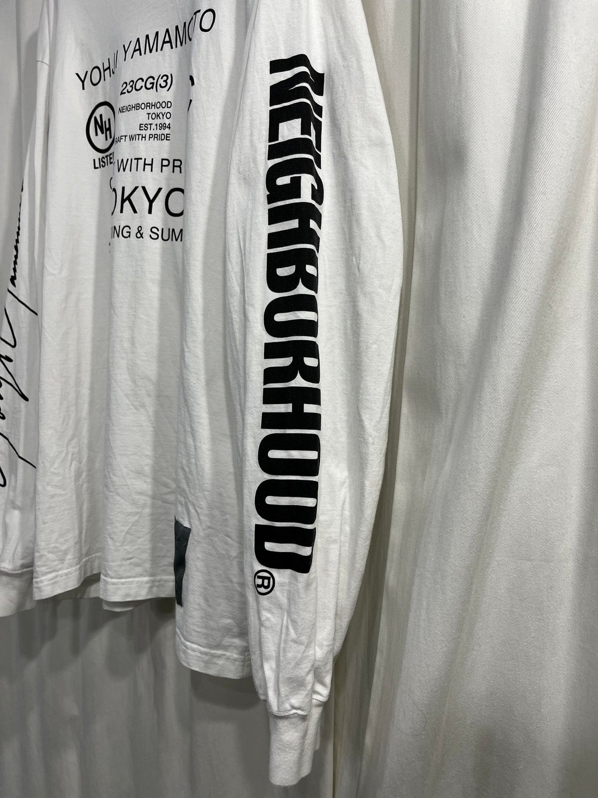2023SS yohji yamamoto x NEIGHBORHOOD カットソー(HZ-T 2023SS yohji yamamoto x NEIGHBORHOOD カットソー(HZ-T