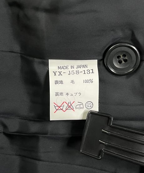 Y's yohji yamamoto ストール付き1釦ジャケット（YX-J58-131）