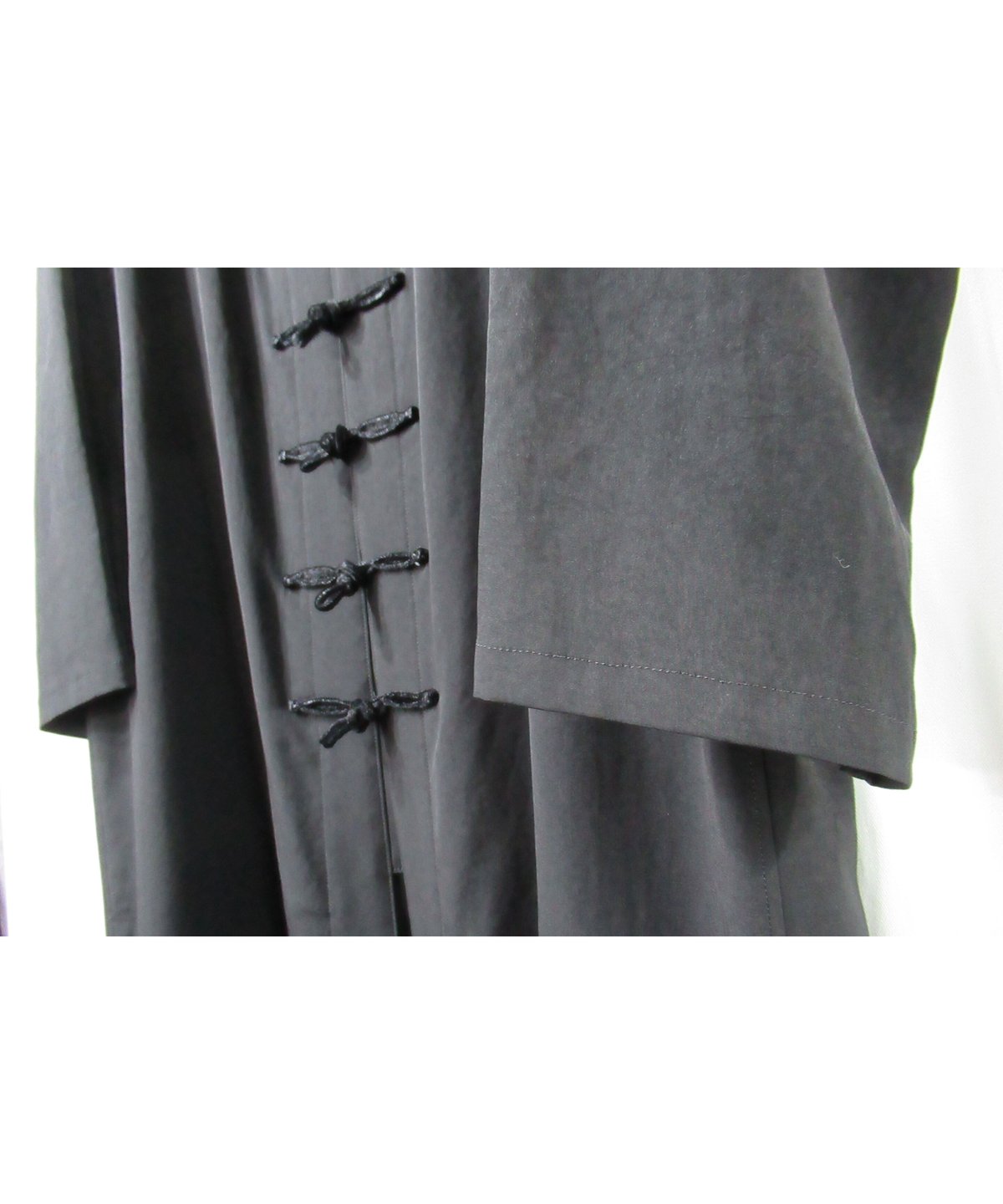 20ss yohji yamamoto pour homme チャイナ釦デザイン ロング