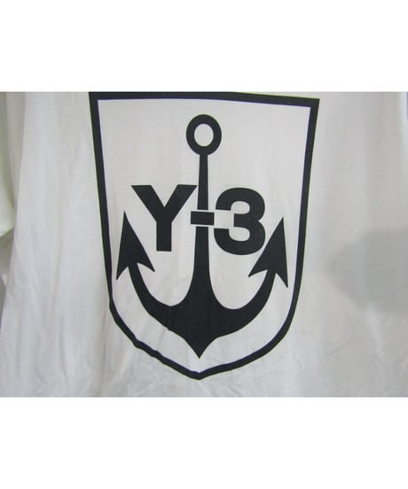 Y-３yohji yamamoto 襟デザインプリントカットソー 3C-5