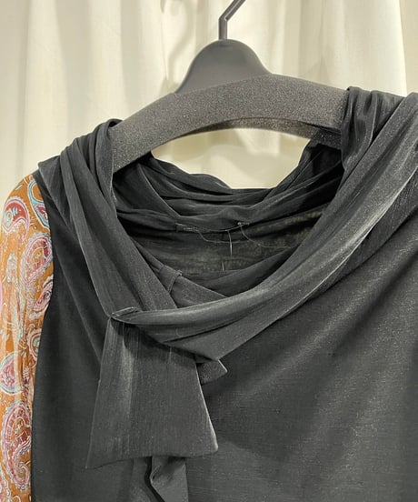 2002SS yohji yamamoto femme デザインブラウス（FE-B14-801）