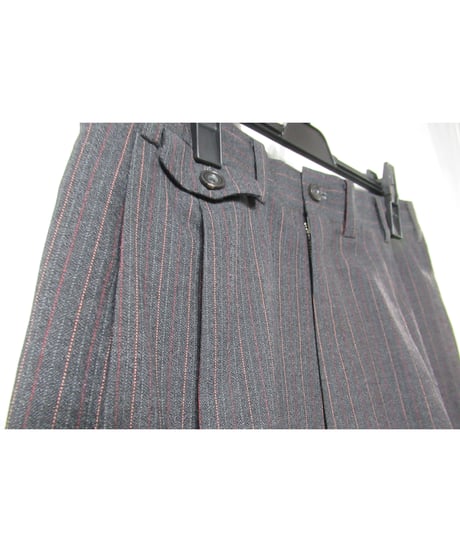 90's yohji yamamoto COSTUME D'HOMME グレー ダブル 変わりボタンセットアップ（HV-X04-190）