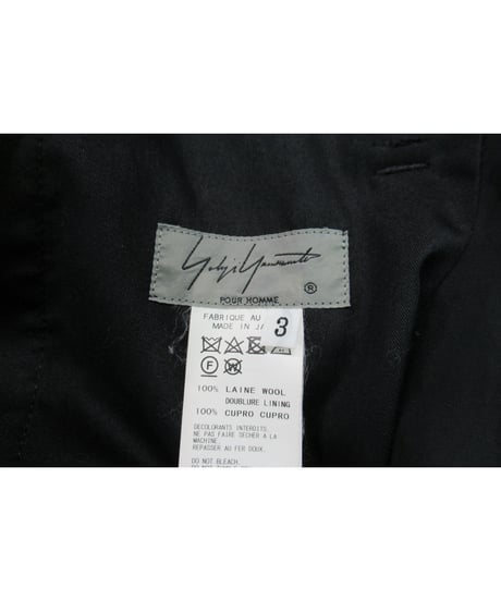 17ss yohji yamamoto POUR HOMME シンプル紐パンツ HD-P06-100