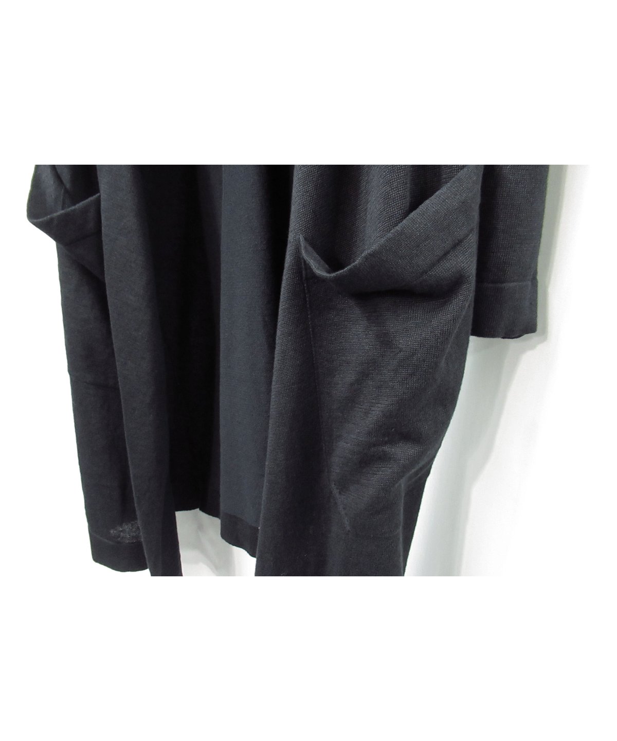 Y's yohji yamamoto ボタンレス パチポケットデザイン ロング Y's yohji yamamoto ボタンレス パチポケットデザイン ロング