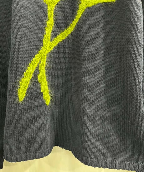 1995AW yohji yamamoto pour homme vintage 鹿鳴館 モヘアニット（HE-K28-197）