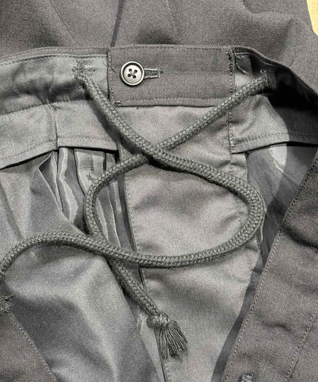 Y's for men yohji yamamoto ウエスト紐タックパンツ（MS-P22-100）