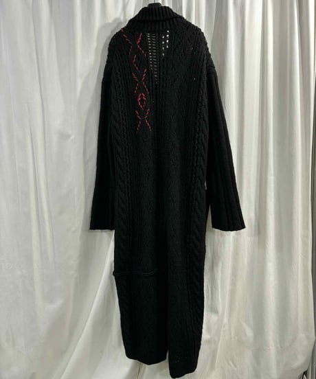 2019AW yohji yamamoto pour homme ロングニット（HC-K78-184）
