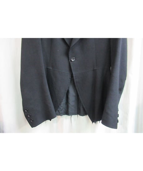 AD2005 JUNYA WATANABE COMME des GARCONS MAN 切りっぱなしデザインジャケット UP-J027