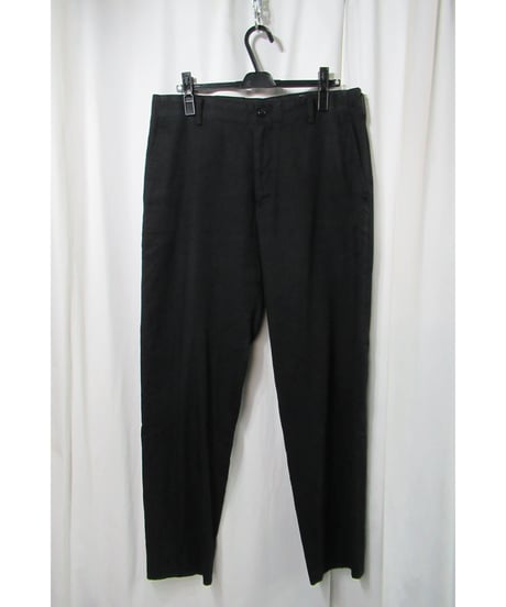 09ss yohji yamamoto pour homme バックフラップポケットデザイン テーパードパンツ（HV-P23-301）