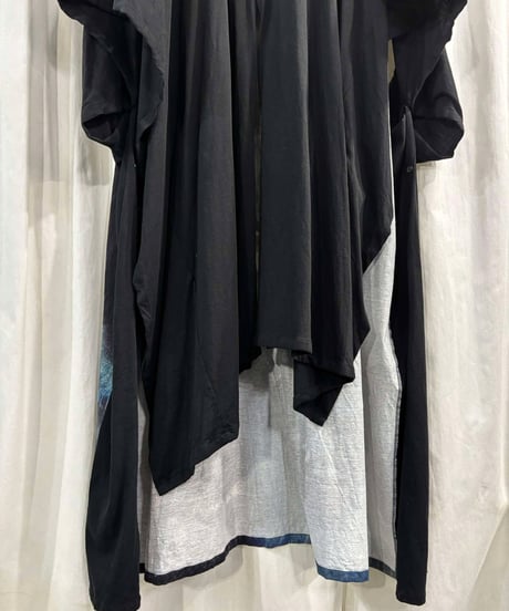 美品 2022AW yohji yamamoto pour homme X ベクシンスキー ケープ（HE-T76-083）