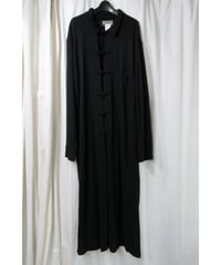 96aw yohji yamamoto pour homme vintage チャイナ釦デザイン ロングワンピース（HG-T55-961）