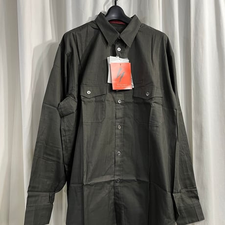 Y,s for men YOHJI YAMAMOTO赤タグ 長袖シャツ ブラウン Y,s for men YOHJI YAMAMOTO赤タグ 長袖シャツ ブラウン Y,s for men YOHJI