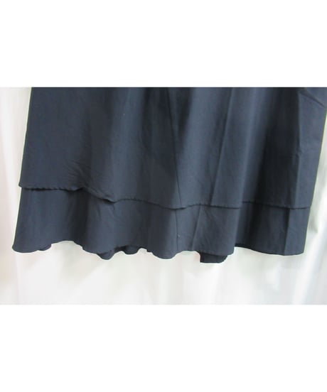 yohji yamamoto +noir レイヤードデザインフレアスカート NB-S02-201