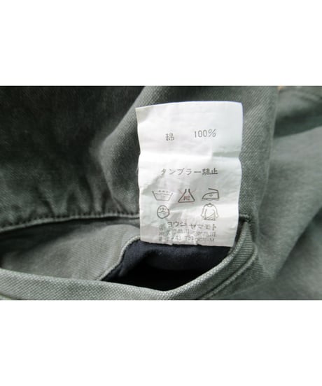 Y's for men yohji yamamoto ミリタリーデザインハーフコート MJ-C07-052