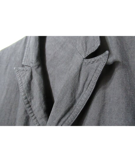 04ss yohji yamamoto pour homme 麻 ステッチデザインジャケット（HZ-J32-300）