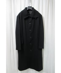 90’s Y’s for men yohji yamamoto pour homme vintage 襟リブニット切替えデザイン ロングコート （MG-C04-119）