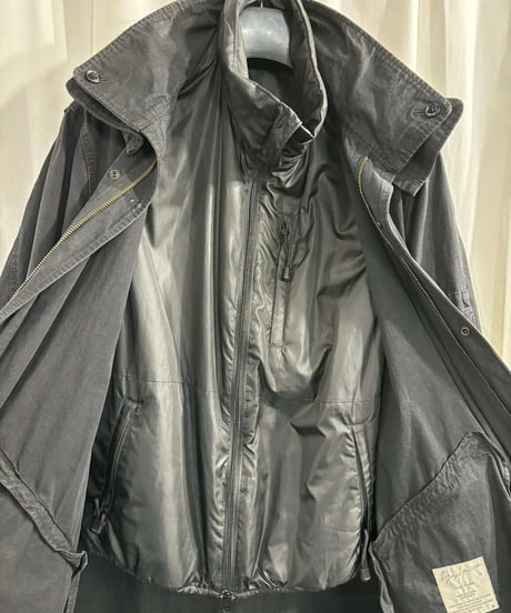2018AW yohji yamamoto pour homme ライナー付きモッズコート（HV-C04-003）