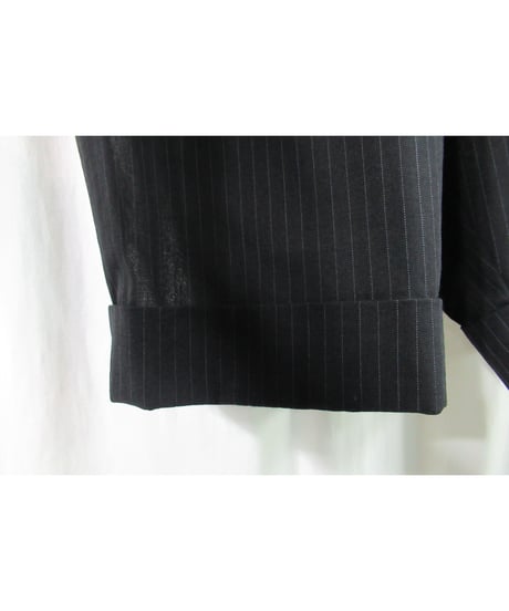 80's yohji yamamoto femme vintage ストライプショートパンツ FP-2