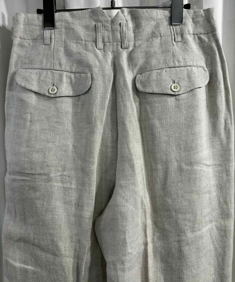 COMME des GARCONS HOMME リネンパンツ（HP-02036S）