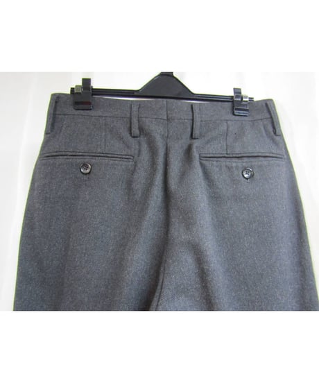 Y's for men yohji yamamoto 茶 シンプルテーパードパンツ ML-P81-182