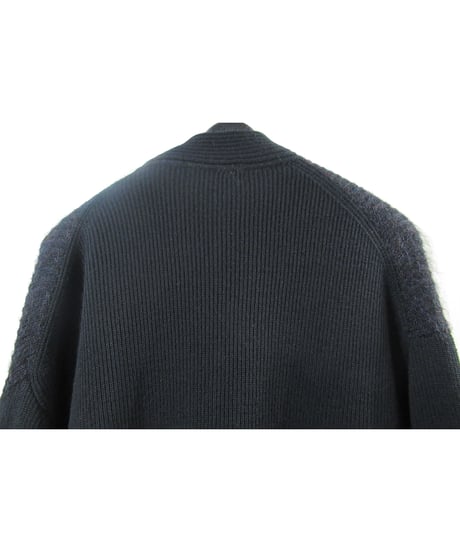 yohji yamamoto pour homme 切替えデザインニット（HK-5）