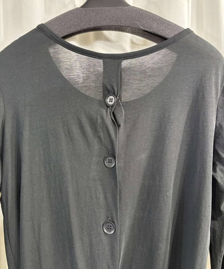 yohji yamamoto +NOIR 変形カットソー（NU-T32-077）