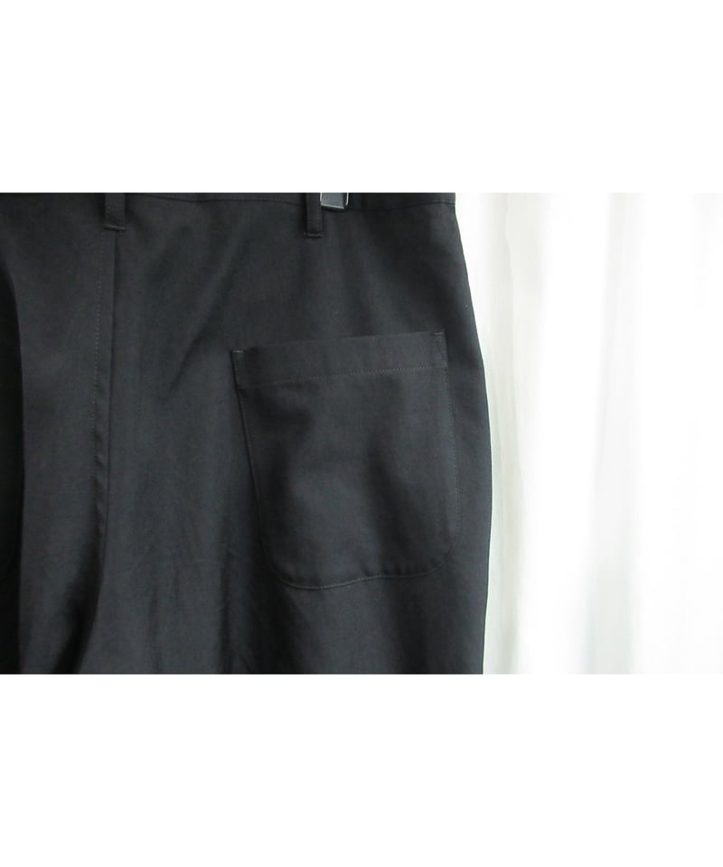 yohji yamamoto pour homme ポケットデザインテーパードパンツ