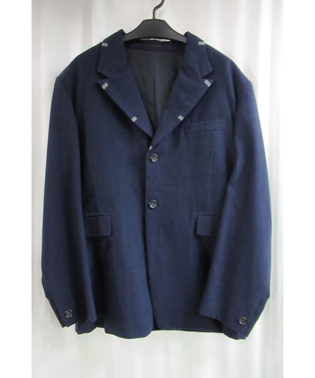 SAMPLE 1点物 89aw yohji yamamoto pour homme 紺 デザインビートルズジャケット