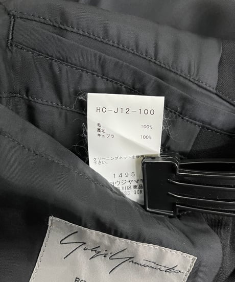 2010AW yohji yamamoto pour homme 4釦ジャケット（HC-J12-100）