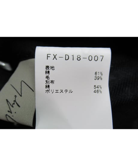 21aw yohji yamamoto femme デザインドレス（FX-D18-007）
