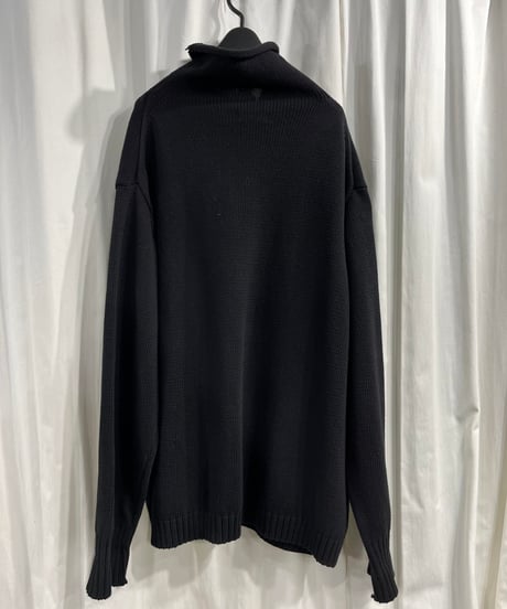 2016AW yohji yamamoto pour homme リエ刺繡 長袖セーター（HR-K12-092）