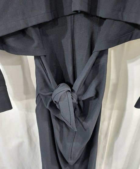 1992ss yohji yamamoto femme M's collection vintage 黒 デザインドレス  (FZ-D11-100-2)