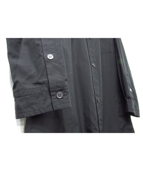 19ss yohji yamamoto pour homme ポケットデザイン ロングブラウス（HH-B49-020）