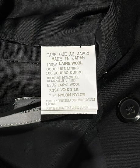 2009AW yohji yamamoto pour homme ライナー付きジャケット（HZ-J25-100）