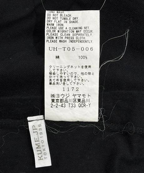 S'YTE yohji yamamoto プリントカットソー（UH-T05-006）