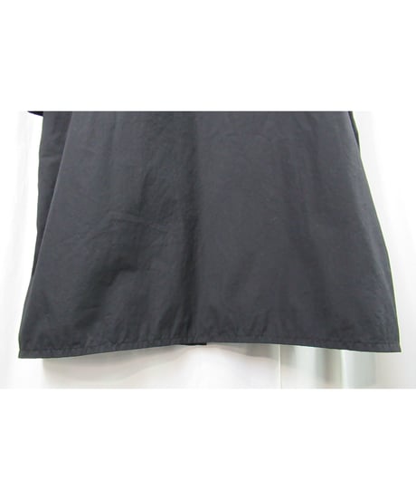 20ss yohji yamamoto pour homme スタンドカラー ダブルファスナーデザイン ロングブラウス（HN-B05-001）