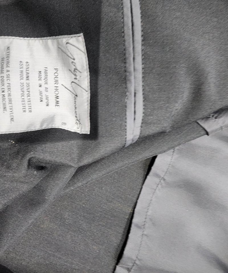 1987ss yohji yamamoto pour homme vintage 黒 カットワ