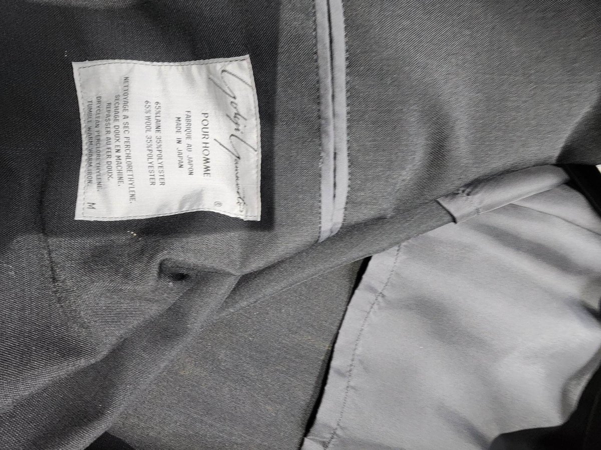 1987ss yohji yamamoto pour homme vintage 黒 カットワ