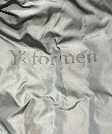 Y's for men yohji yamamoto ダウンロングコートセットアップ 収納袋付き（MV-C05-800）