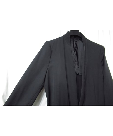 Y’s yohji yamamoto アシメトリーデザイン ノーカラージャケット（YD-J15-100）