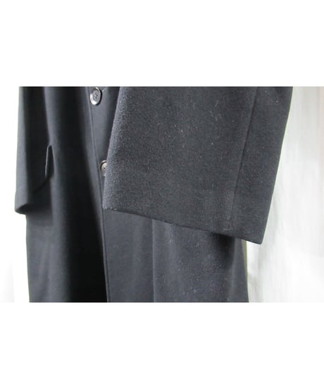 99aw yohji yamamoto pour homme vintage フラップポケットデザイン ステンカラーロングコート（HN-C10-140）