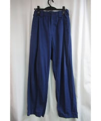 14ss yohji yamamoto pour homme 紺 ゴムシャーリングコットンパンツ HG-P77-048